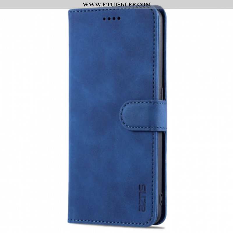 Etui Folio do Oppo A94 5G Efekt Skóry Azns